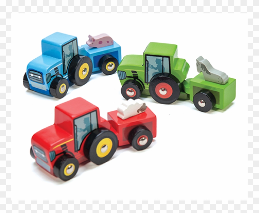 Wooden Toy Tractors And Trailers From Le Toy Van Pelmel - Le Toy Van - Tractor Trails #1318060