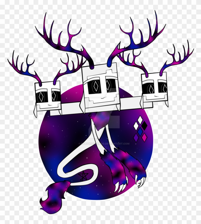 Galactic Deer By Babywitherboo - Illustration #1318283