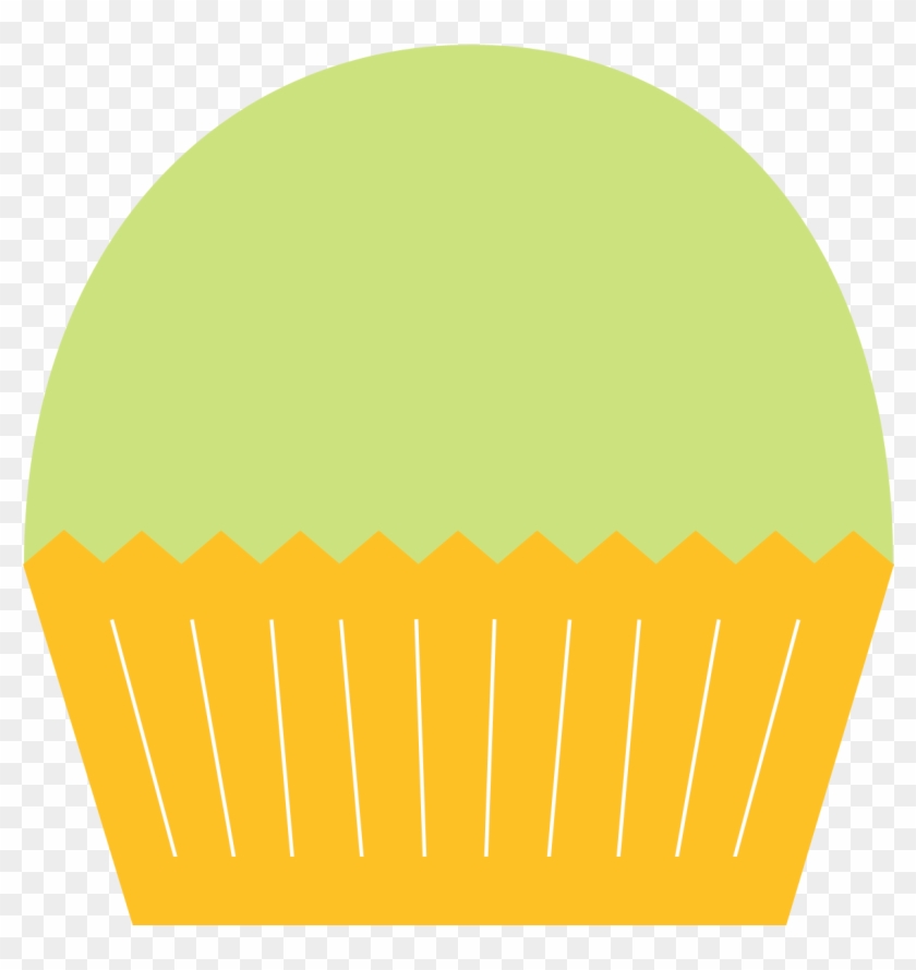 Cupcake Clipart Lime - Clip Art #1319224