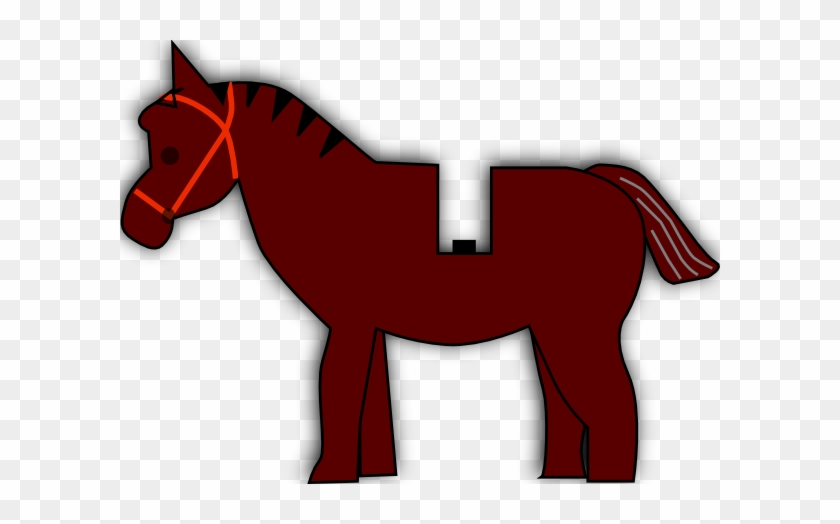 Free Vector Horse Lego Clip Art - Lego Horse Vector #1319315