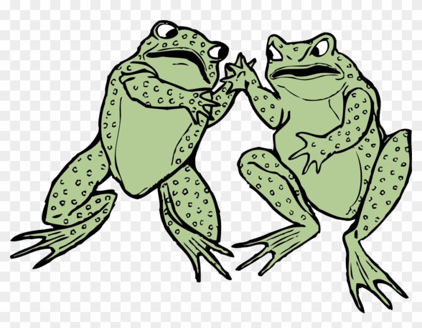 Two Frogs - Frog Clip Art #1319806