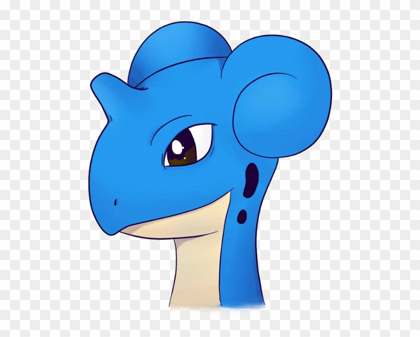 Lapras Headshot By Light-fox - Cartoon #1320880