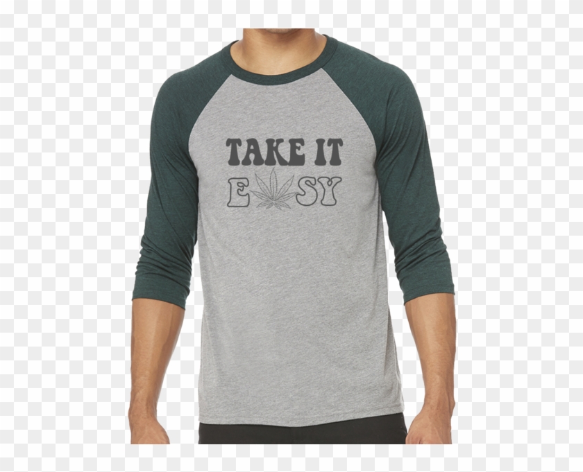 Take It Easy Unisex Baseball Tee - Take It Easy #1321417