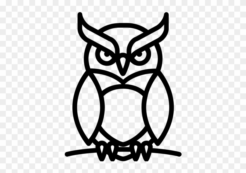 Owl Animal Bird Halloween Night Dark Scary Icon Owl Svg Color Icon Free Transparent Png Clipart Images Download