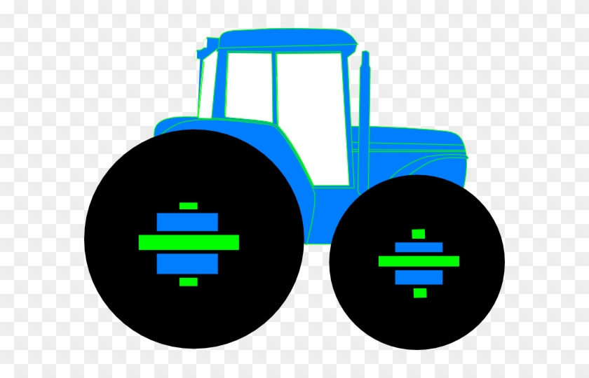 Tractor Clip Art Vector Online Royalty Free & Public - Clip Art #1322223