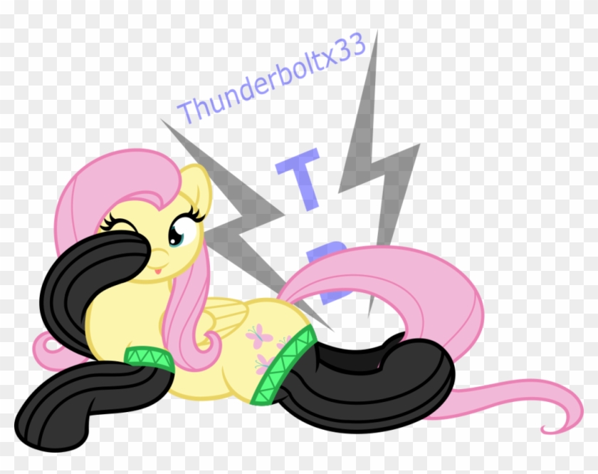 Cute Lil Fluttershy By Thunderboltx33 - Illustration #1322895