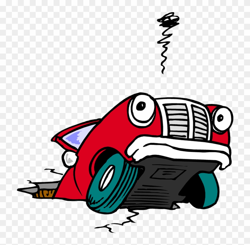 Pothole Road Clip Art - Pothole Clip Art #1323237