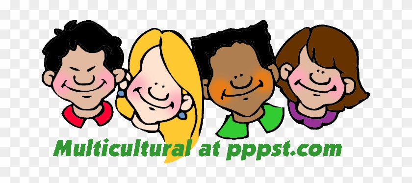 multicultural kids clipart