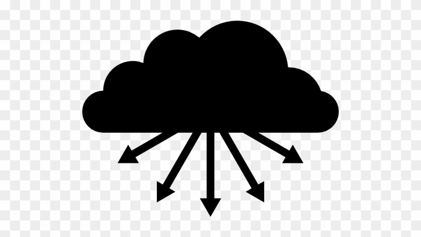 Cloud Clipart Silhouette - Color #1324606