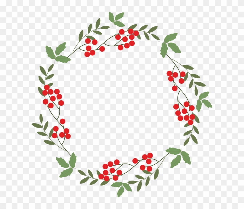 Graphic Design Clip Art - Christmas Wreath Graphic Vector #1325214
