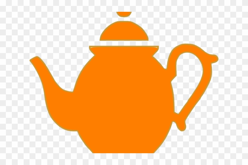 Orange Clipart Teapot - Teapot Purple Png #1325338