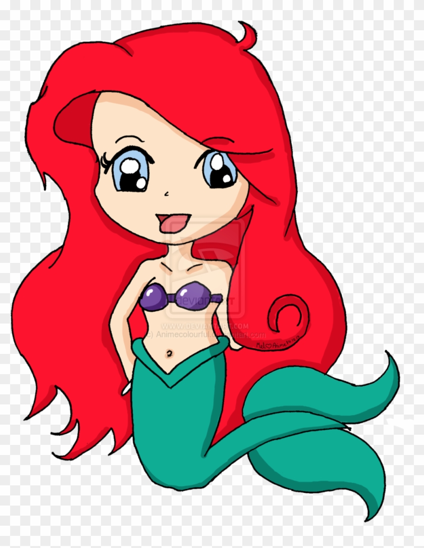 Melody The Little Mermaid Deviantart - Chibi Little Mermaid #1325496