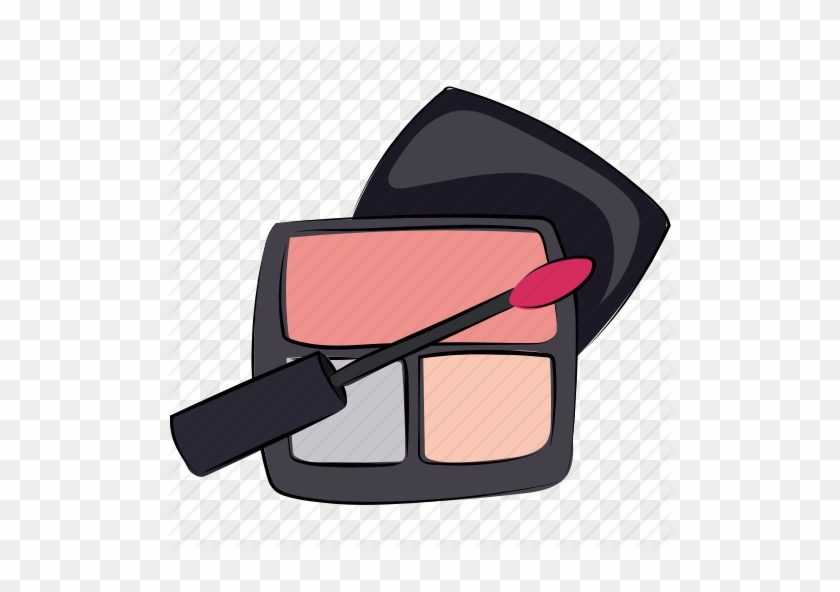 Eyeshadow Clipart Makeup Kit - Make Up Kit Icon #1325683