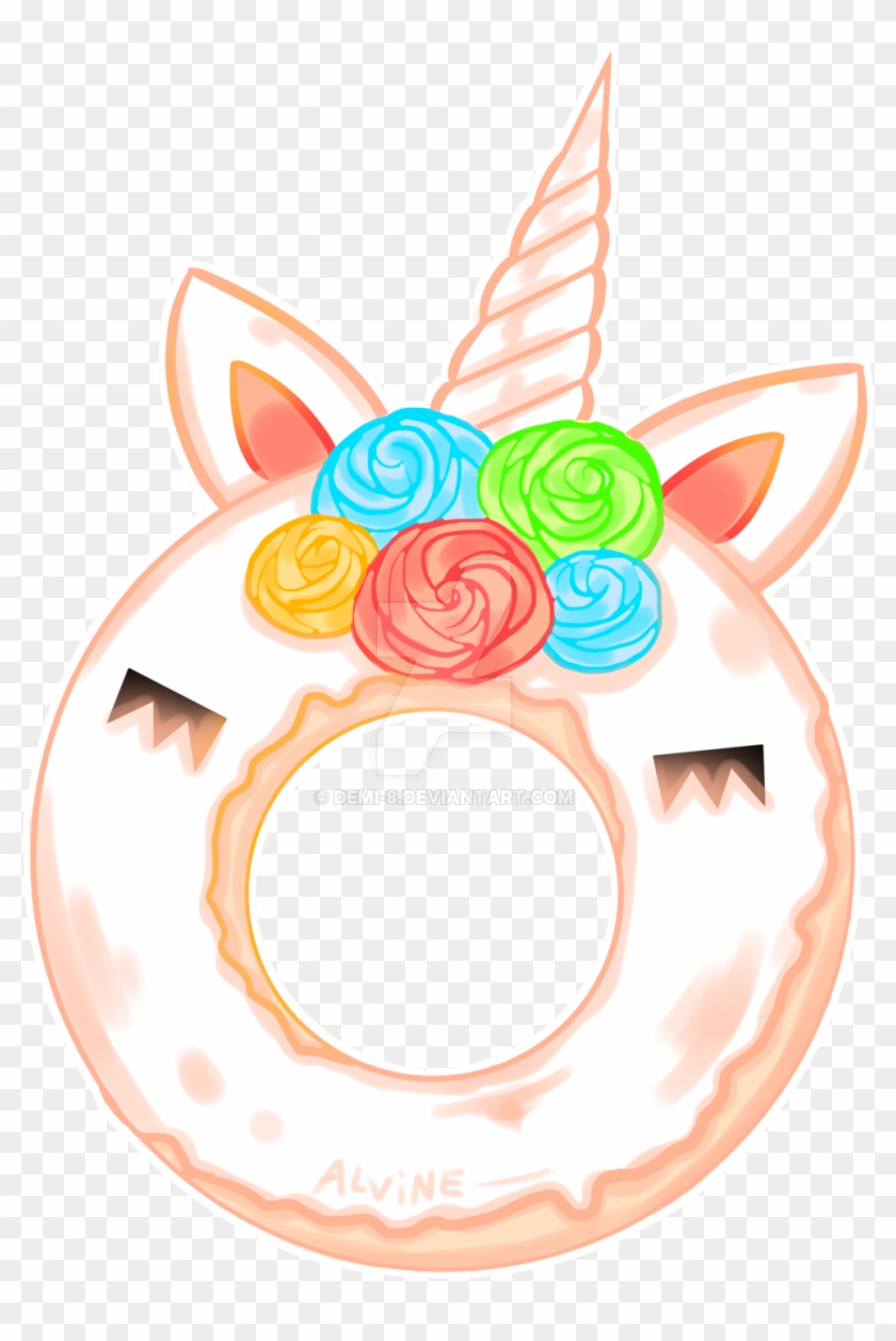 Donut Licorne By Demi-8 - Circle #1325849