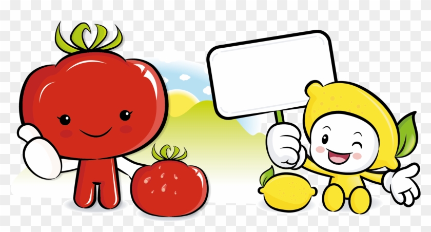 Tomato Cartoon Illustration - Tomato Cartoon Illustration #1326115