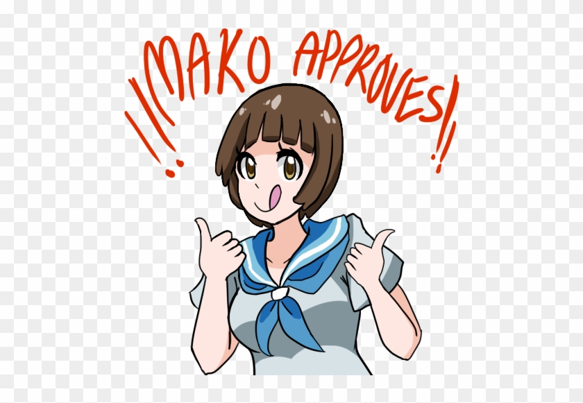 [kill La Kill] Mako Approves By Robieyn - Mako Kill La Kill Png #1326357