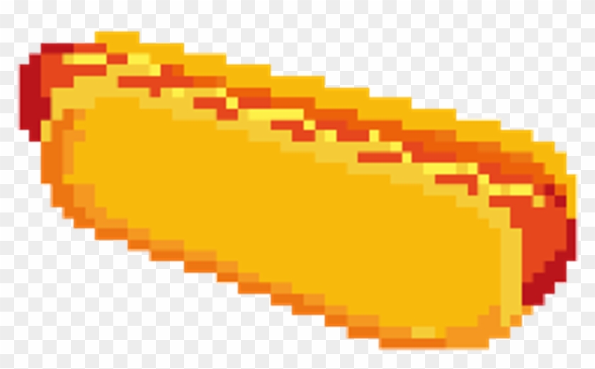 Pixel Clipart Hot Dog - Pixel Clipart Hot Dog #1326382