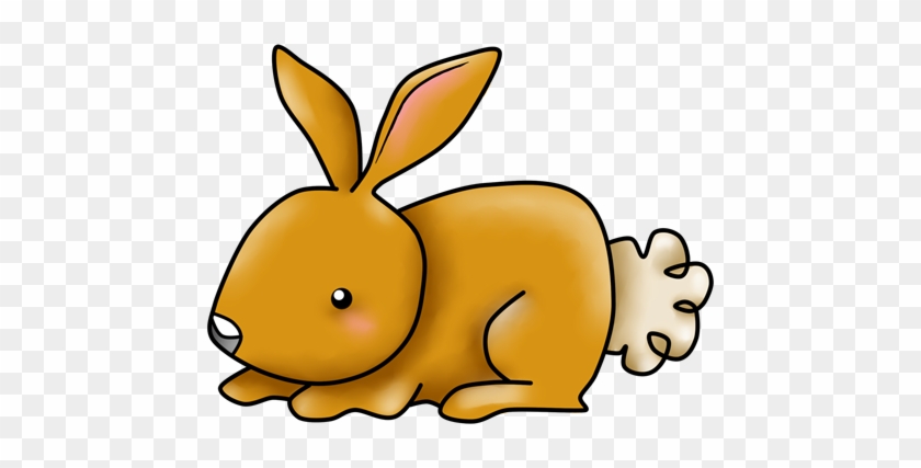 Brown Rustic Rabbit Lying Size - Rabbit #1327186