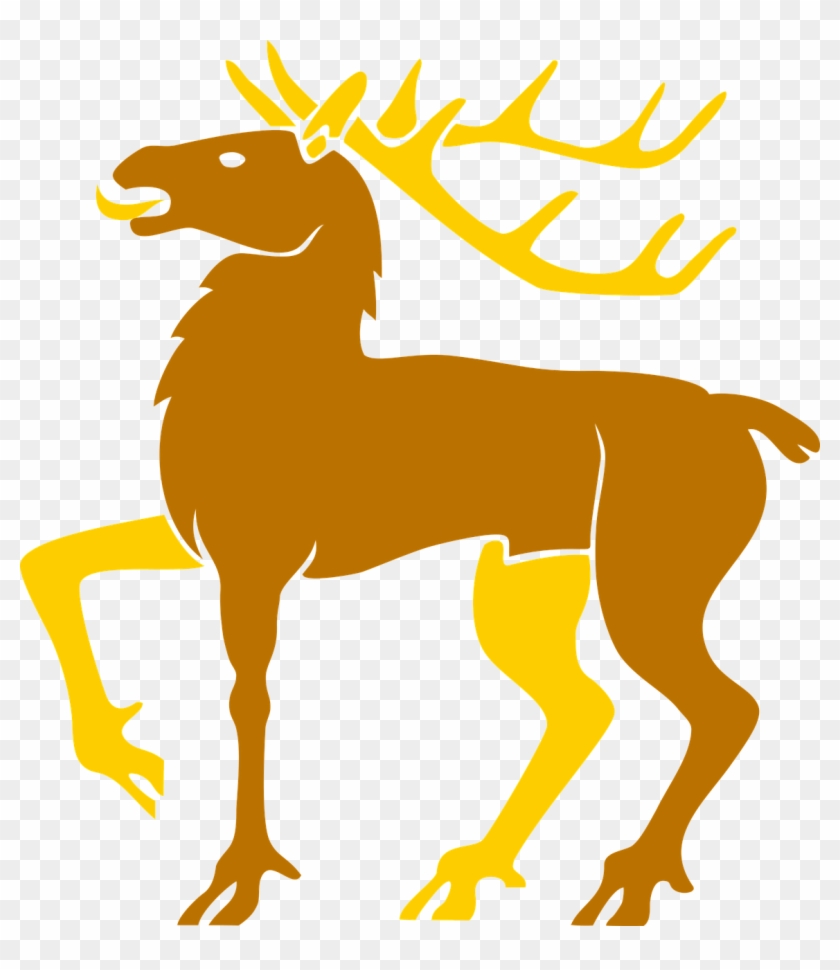 Red Deer Moose Mustang Clip Art - Stag 3 #1328332