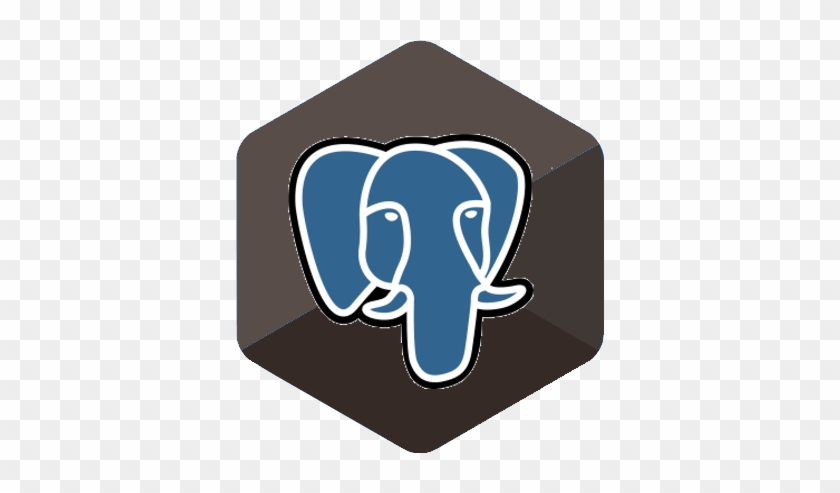 Postgres. POSTGRESQL logo. Пиктограмма POSTGRESQL.