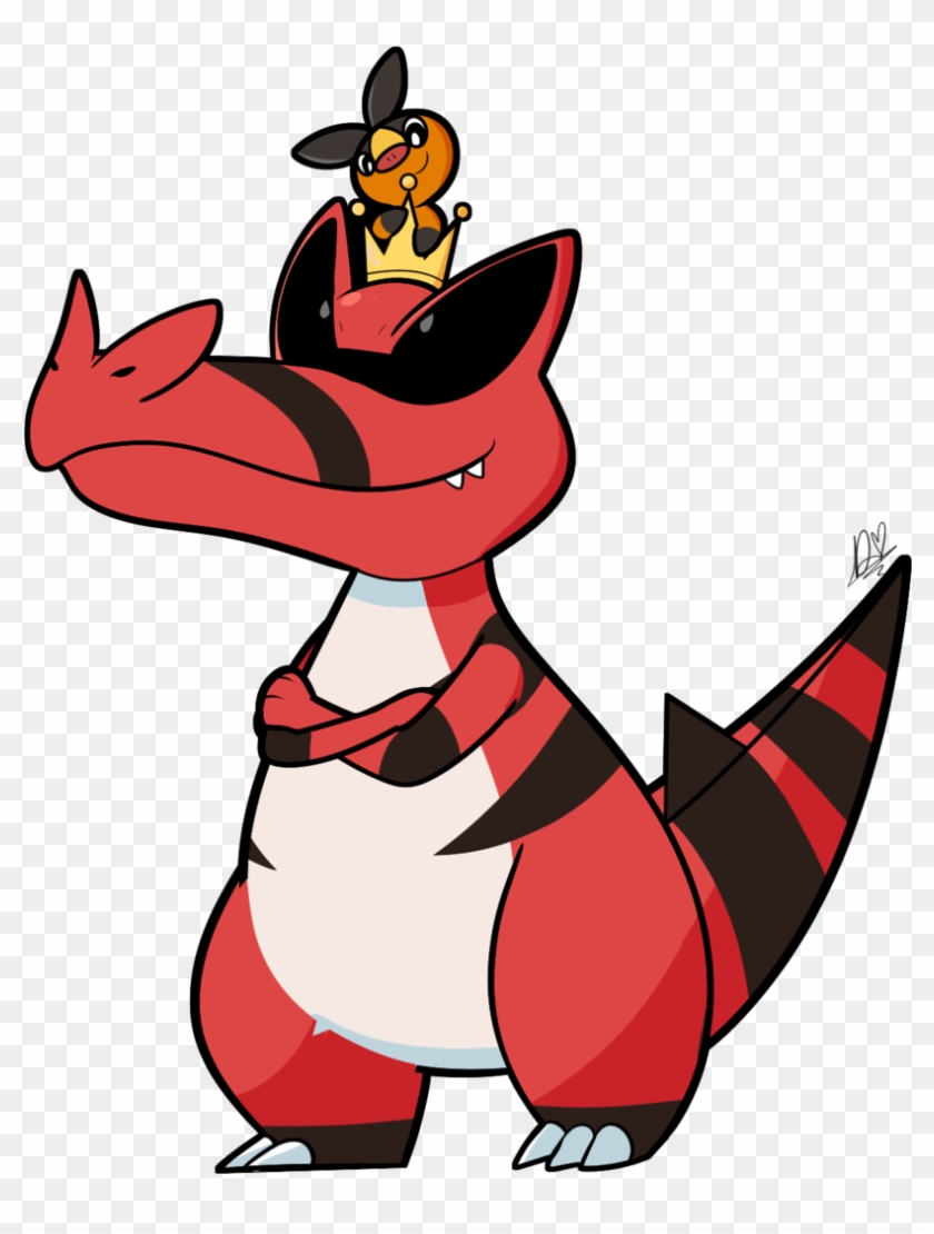 Pokémon Heartgold And Soulsilver Red Mammal Cartoon - King Krookodile #1330486