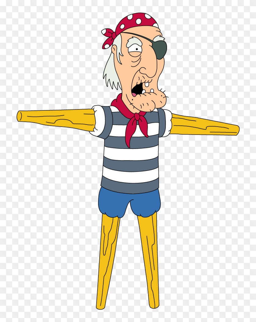 Seamus - Pirate From Family Guy - Free Transparent PNG Clipart Images  Download