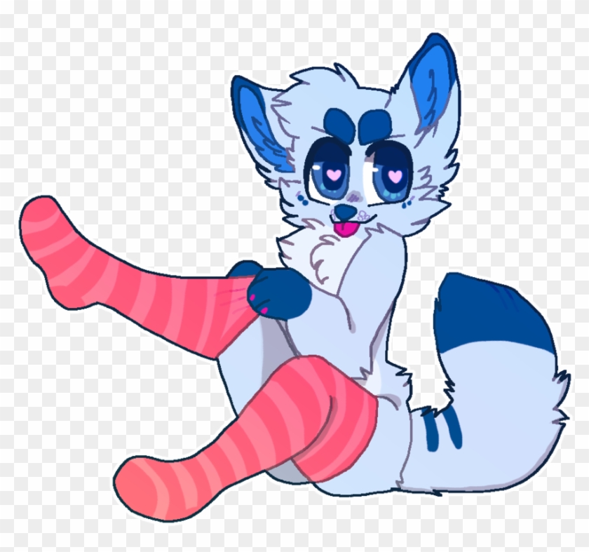 Pink Socks [ych Com - Cartoon #1332264