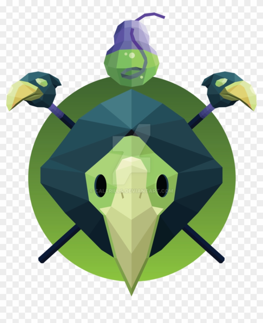 Low-poly Plague Knight By Calfrills - Plague Knight Vector #1333187