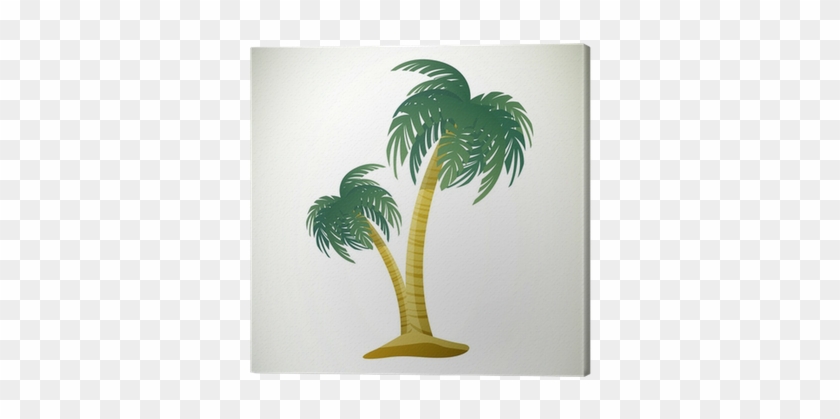 Cuadro En Lienzo Ilustración Vectorial De Palmeras - Palm Trees #1333254