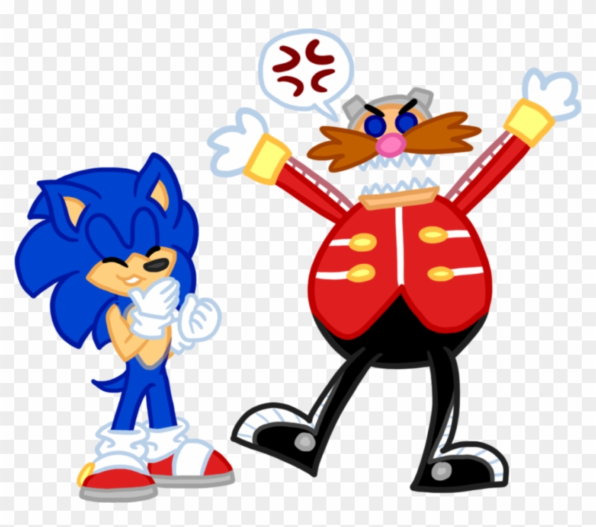 Oh Eggman, You're Too Annoying By Heartinarosebud - Cartoon #1337054