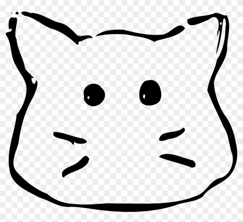 Snout Drawing Cat Line Art Paper - Drawing #1338582