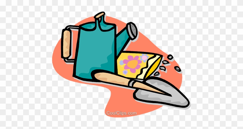 Gardening Tools Royalty Free Vector Clip Art Illustration - Gardening Tools #1339704