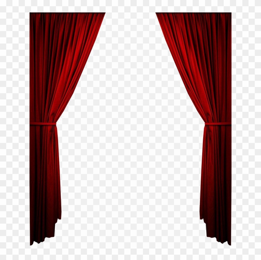 Curtains Clipart Cartoon - Transparent Background Curtain Clipart #1340588