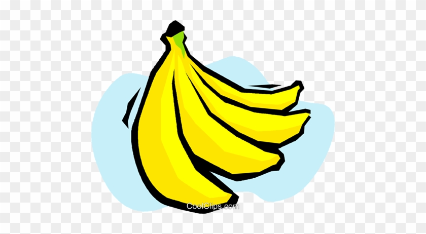 Bananas Royalty Free Vector Clip Art Illustration - Clip Art #1340708