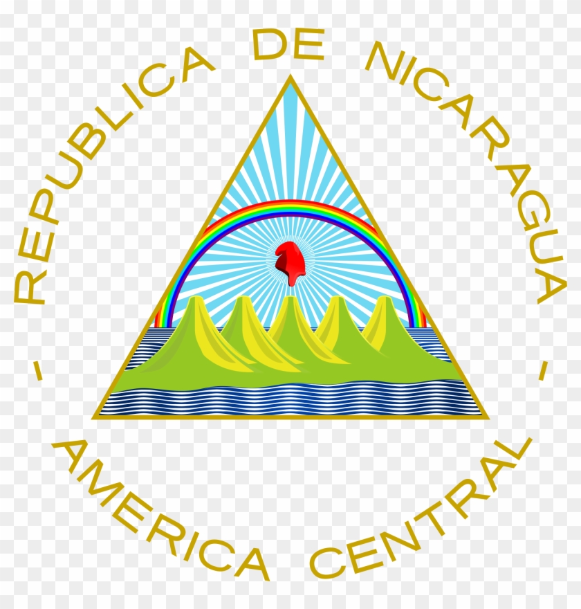 Coat Of Arms Of Nicaragua - Flag Of Nicaragua #1340780