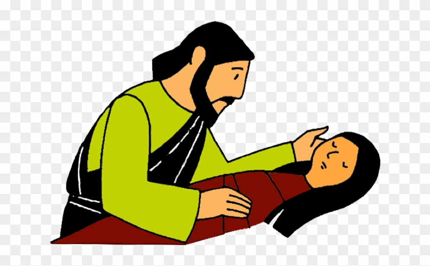 Jesus Healing Bartimaeus Clipart #1341072