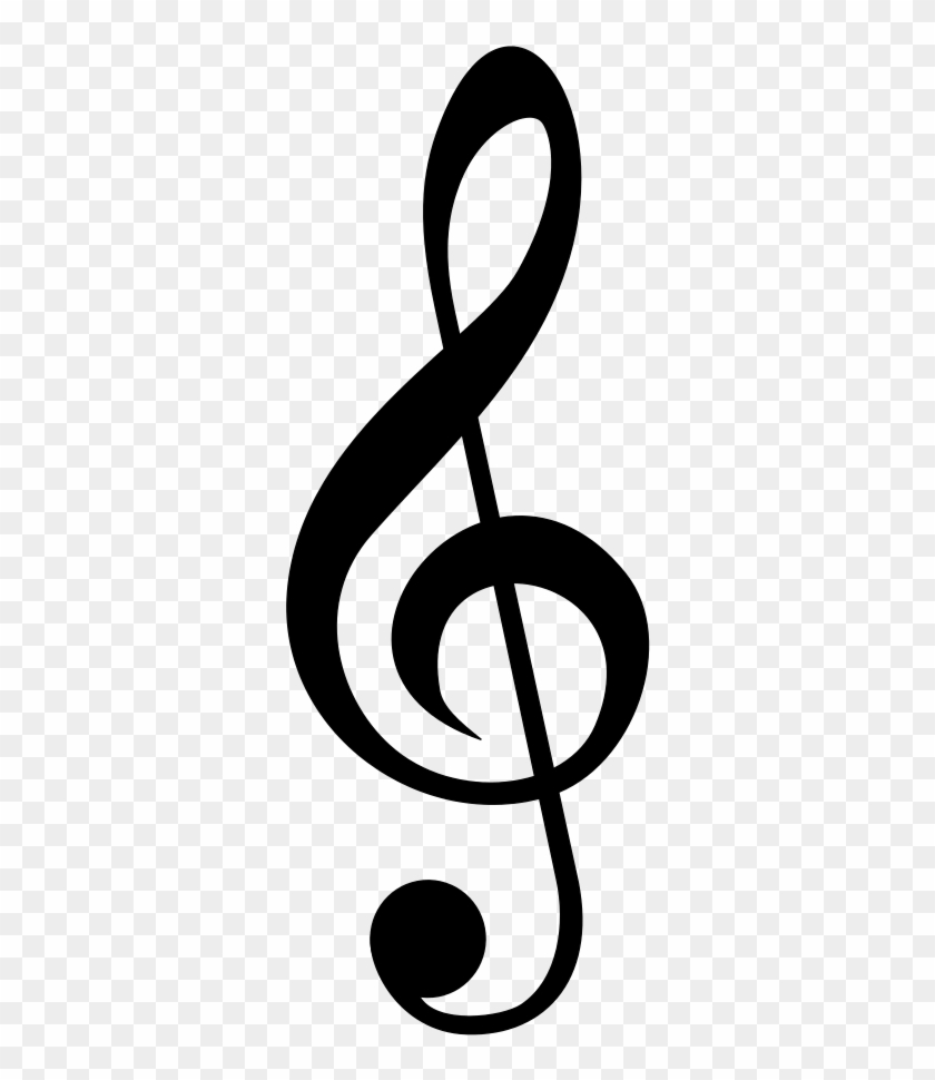 File - G-clef - Svg - Wikimedia Commons - Treble Clef Clip Art - Full 