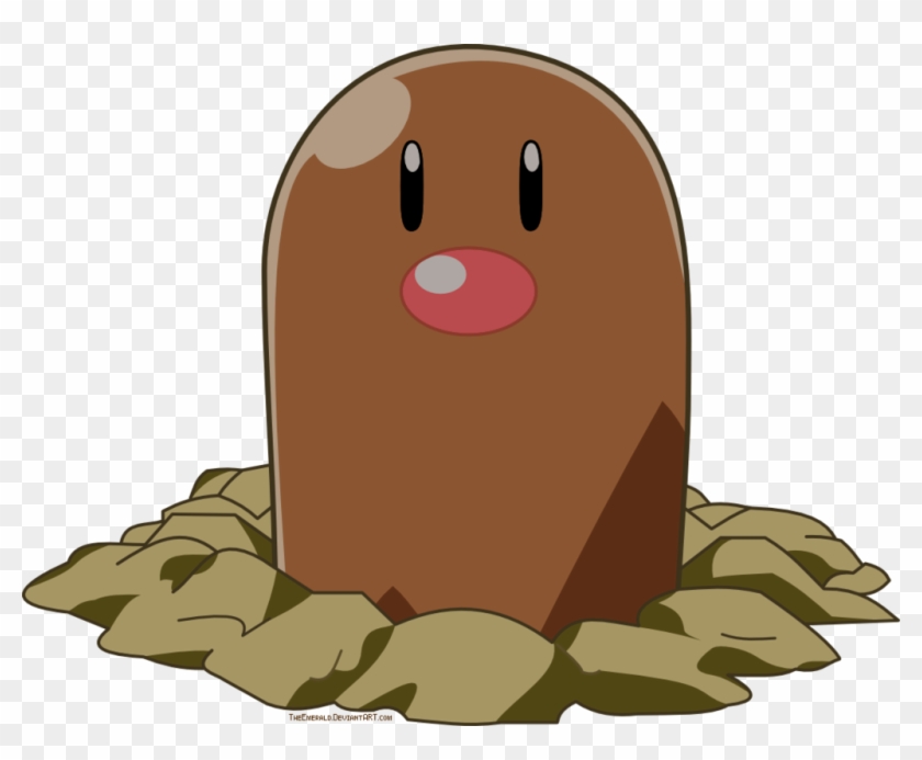 Free Diglett Pokemon Vector By Emerald Stock D6tjzzx Diglett Pokemon Png Free Transparent Png Clipart Images Download