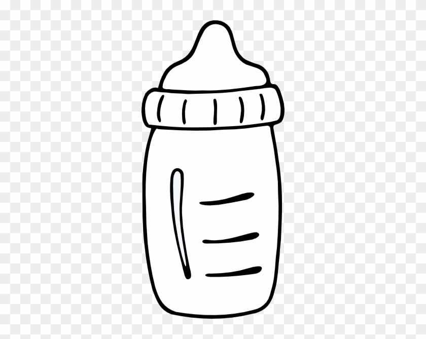 Milk Bottle Clip Art At Clker Baby Bottle Clip Art Free Transparent Png Clipart Images Download