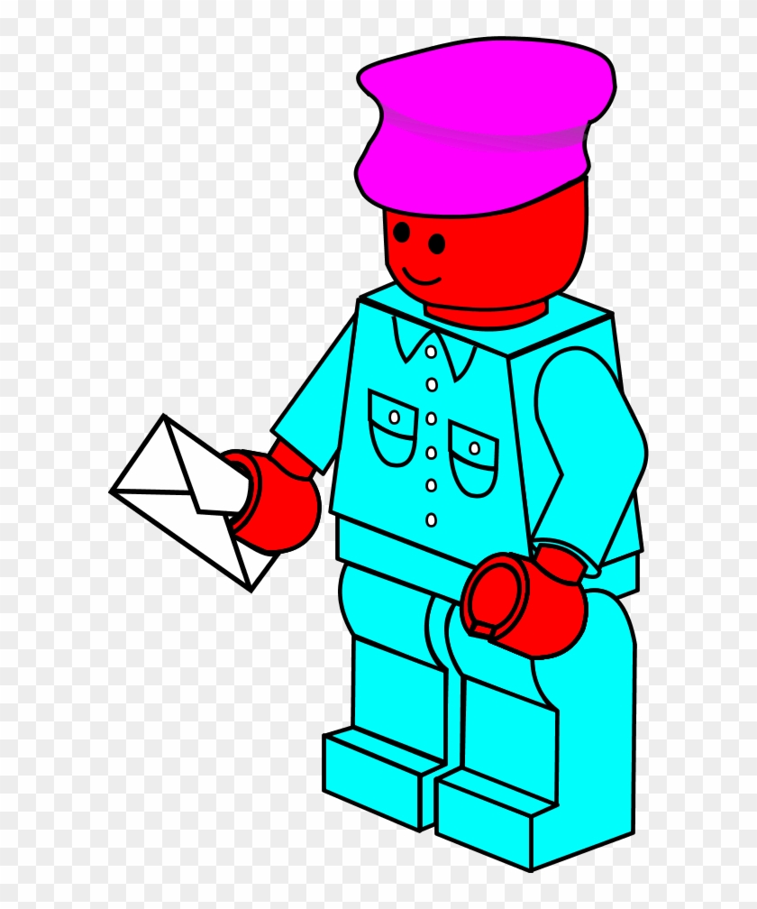 Lego Town Postman - Lego Clipart #209074