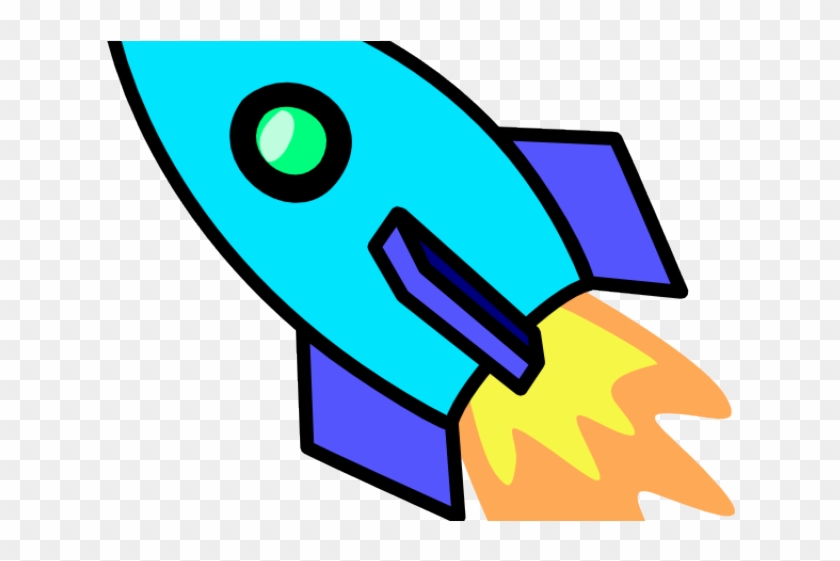 Space Ship Clipart - Rocket Clipart #210470