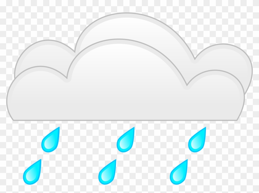 Rain Clipart March Weather - Cartoon Rainfall #210685