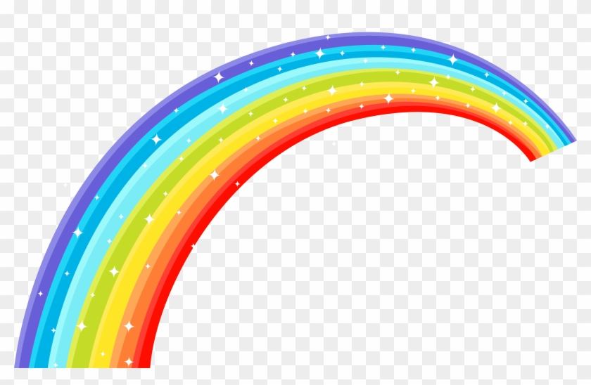 Rainbow Transparent Png Clip Art - Rainbow Transparent #211181