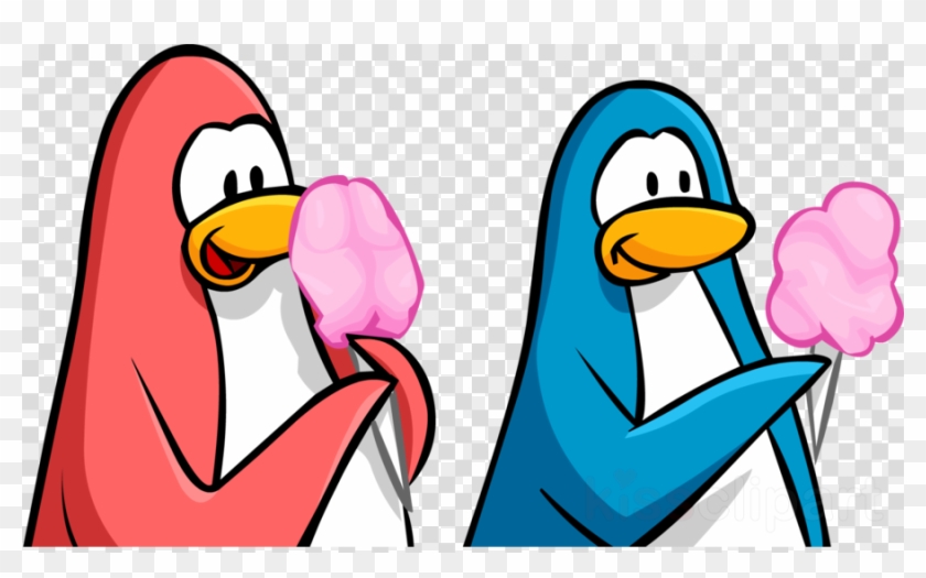 Club Penguin Cotton Candy Clipart Penguin Cotton Candy - Clip Art #1342416