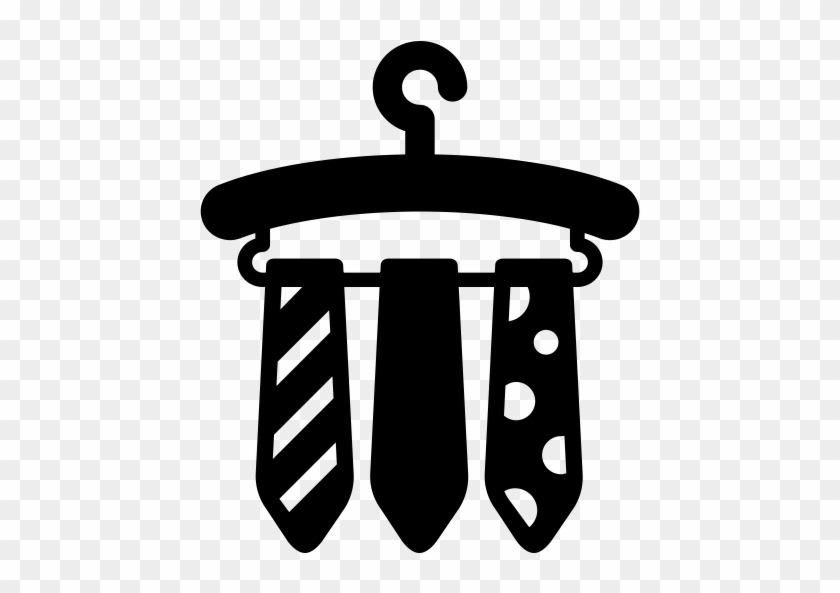 Neckties Hanging, Hanging, Hanging Board Icon - Icon #1342675