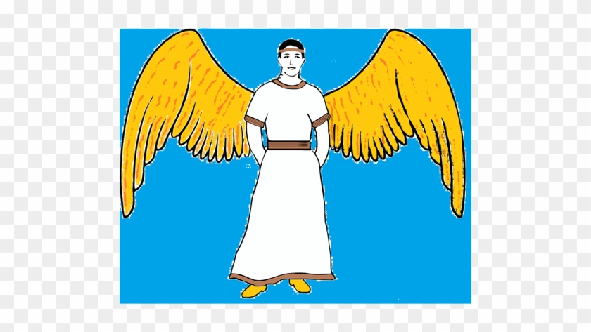 724 Angel Wings Clip Art Free Public Domain Vectors - Daedalus Cartoon #1342986