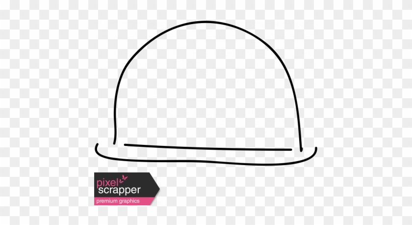 Dad Hat Outline - Dad Hat Outline #1344669