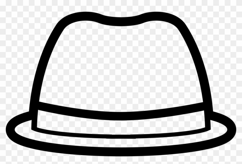 Hat Outline For Males Comments - Hat #1344671