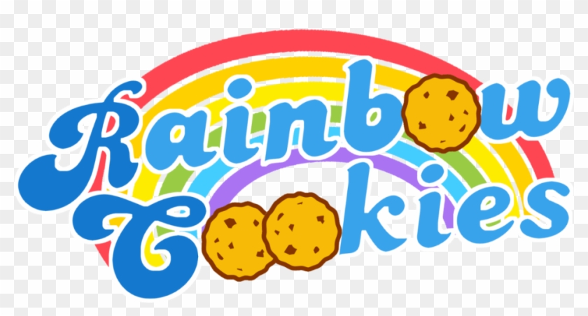 Mq Rainbow Rainbows Clouds Cookie Cloud Words - Rainbow #1344809