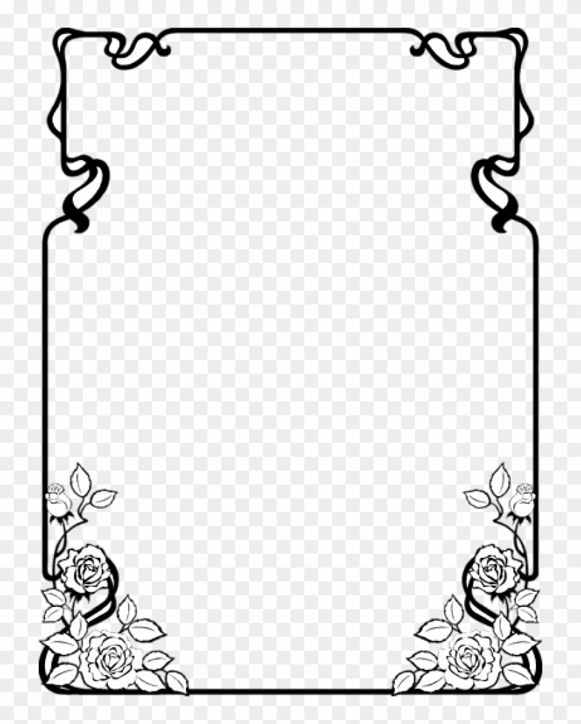 black and white fire clipart borders